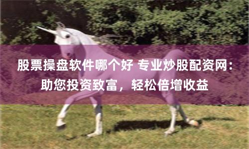 股票操盘软件哪个好 专业炒股配资网：助您投资致富，轻松倍增收益