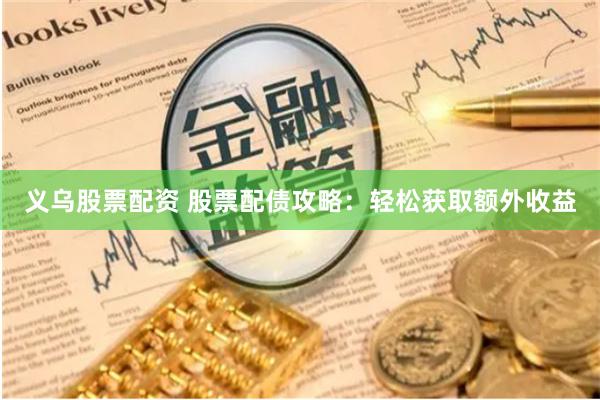 义乌股票配资 股票配债攻略：轻松获取额外收益