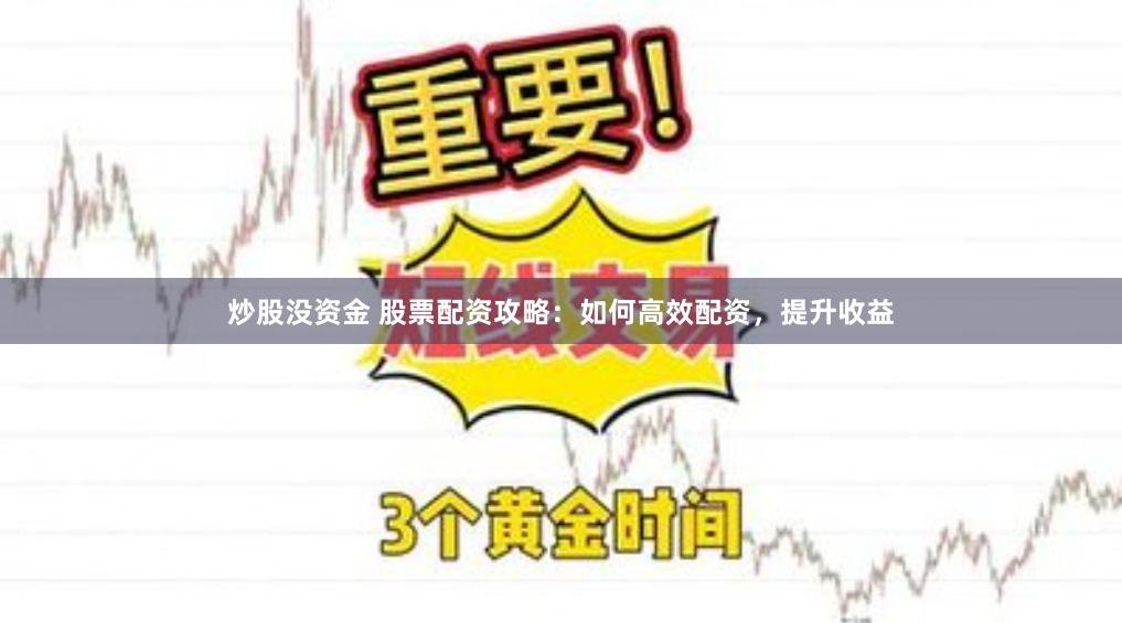 炒股没资金 股票配资攻略：如何高效配资，提升收益